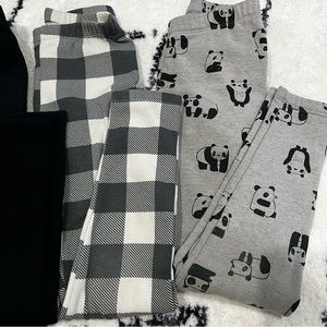 Cat & Jack Fleece Lined Leggings Set of 2